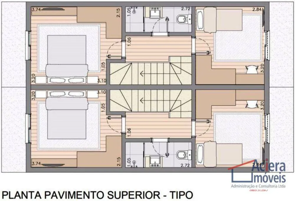 Casa de Condomínio, 2 quartos - Foto 4