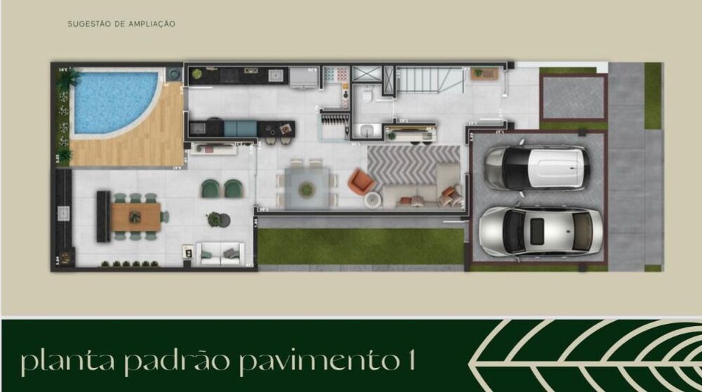 Casa de Condomínio, 3 quartos - Foto 3