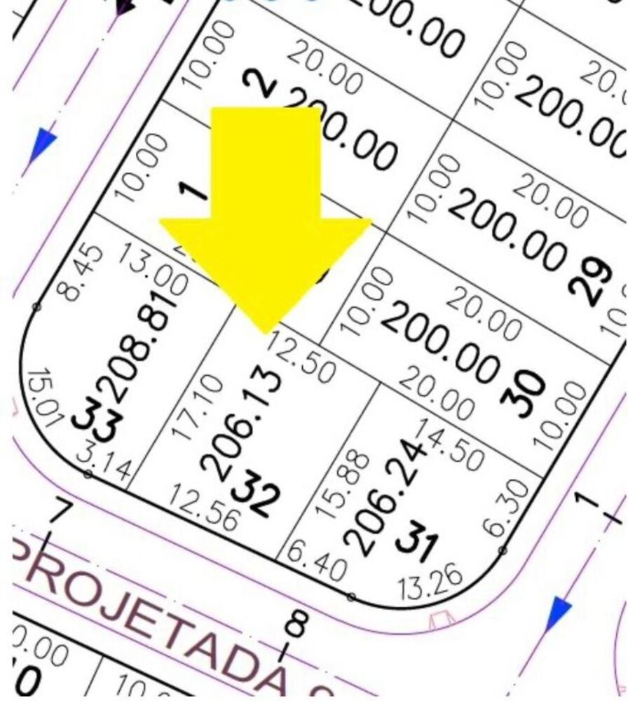 Terreno, 206 m² - Foto 2