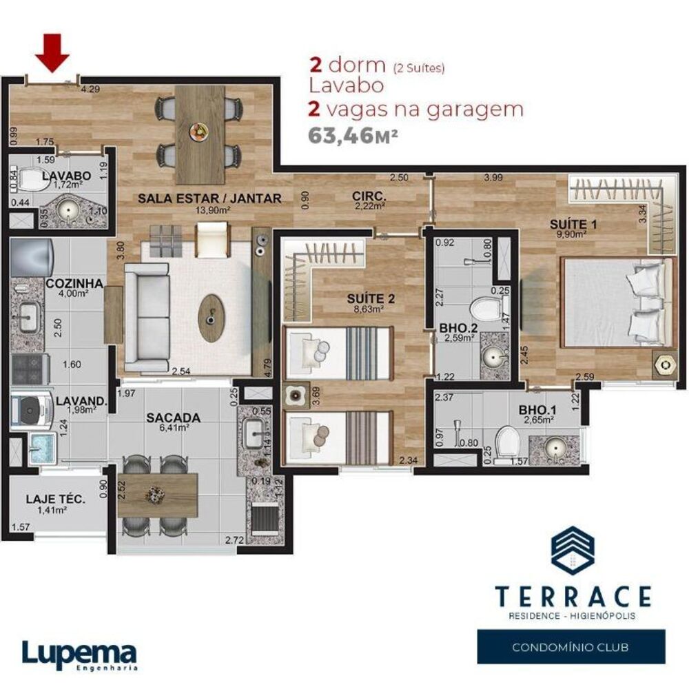 Apartamento, 3 quartos, 81 m² - Foto 4