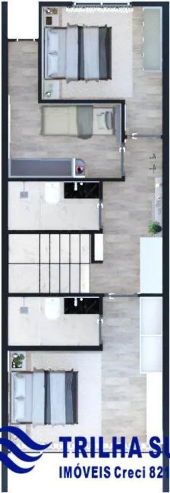 Apartamento, 2 quartos, 45 m² - Foto 6