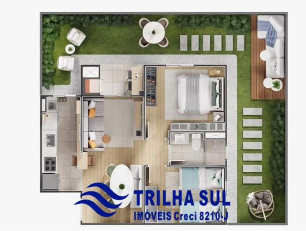 Apartamento, 2 quartos - Foto 3