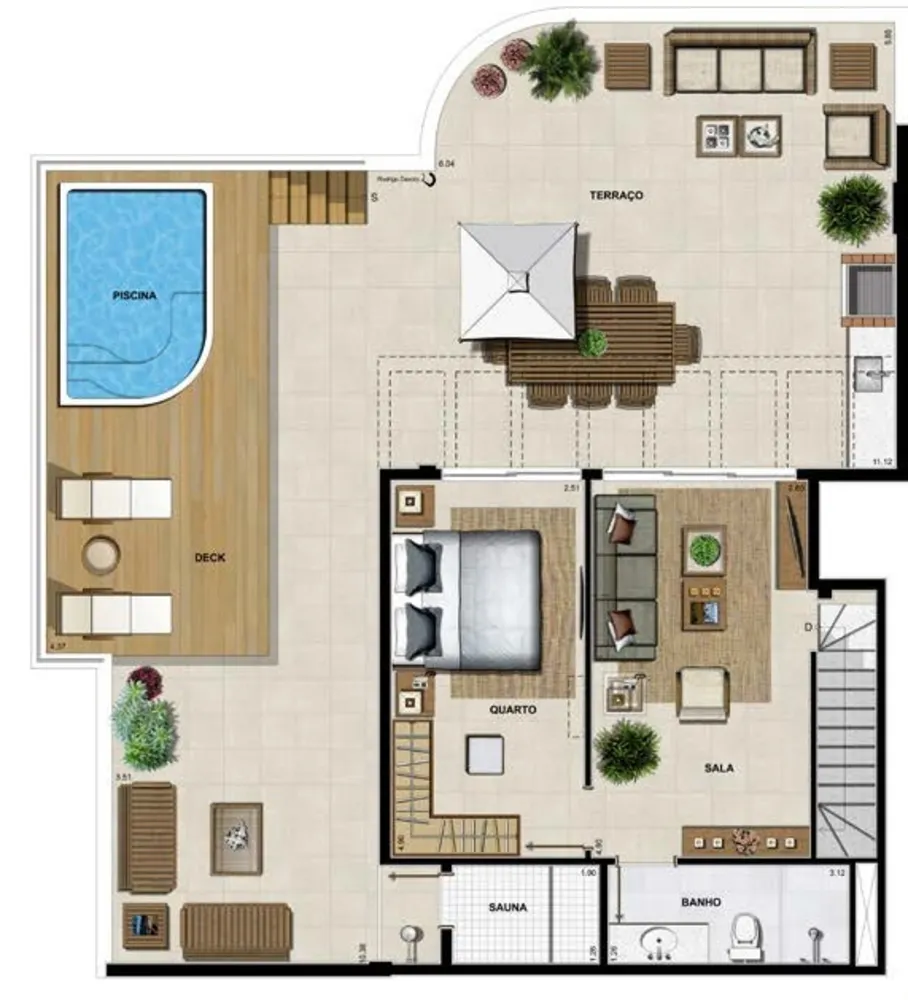 Cobertura, 4 quartos, 248 m² - Foto 96