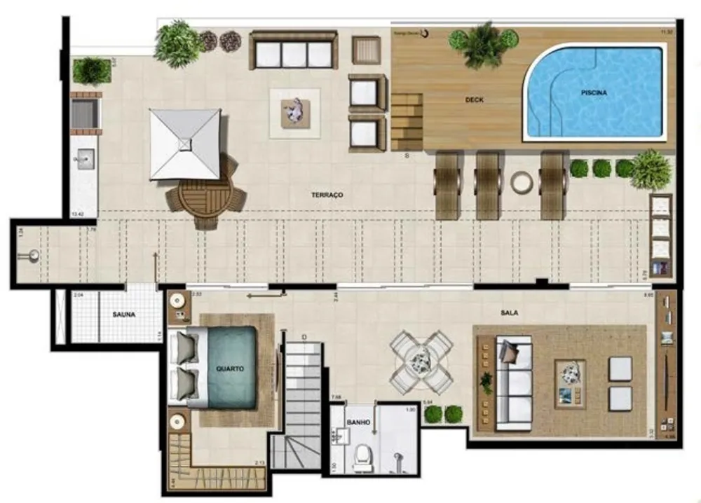 Cobertura, 4 quartos, 248 m² - Foto 98