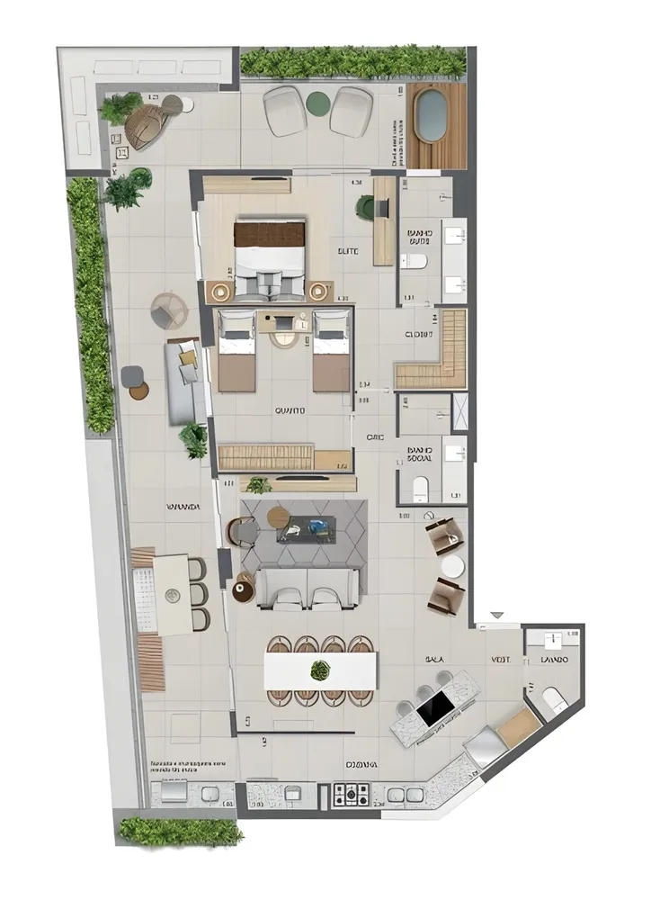 Cobertura, 3 quartos, 250 m² - Foto 65