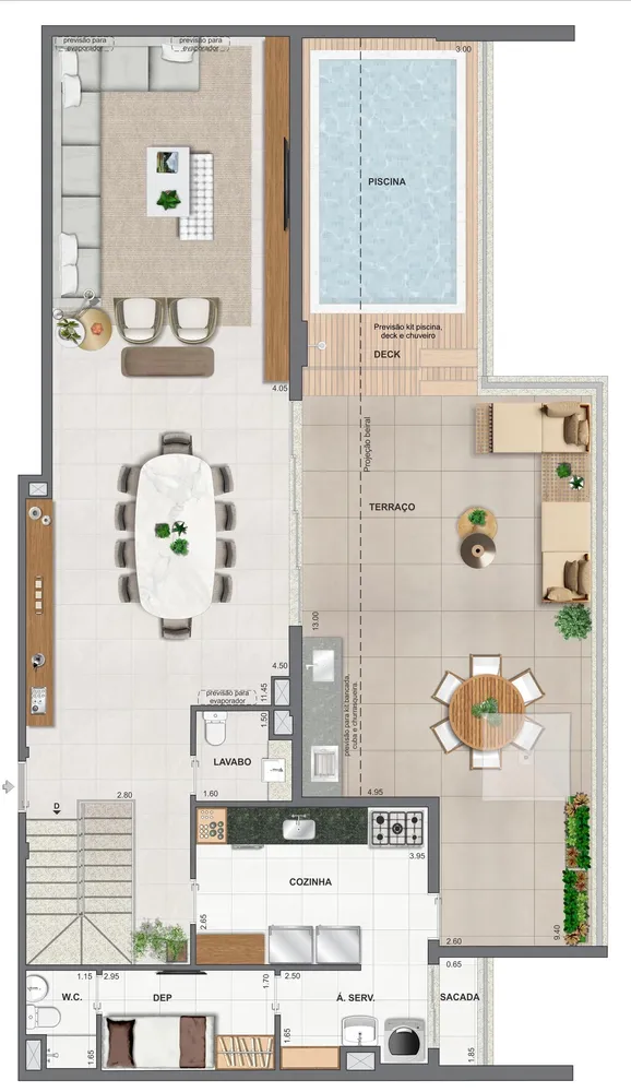 Apartamento, 4 quartos, 171 m² - Foto 62