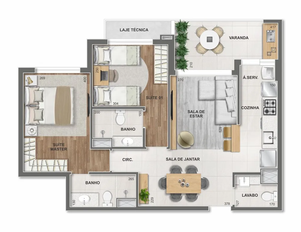 Cobertura, 4 quartos, 292 m² - Foto 152