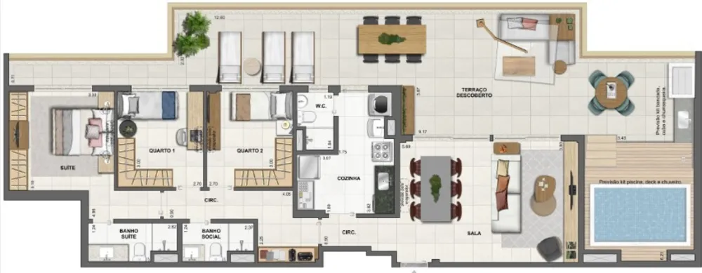Cobertura, 3 quartos, 212 m² - Foto 67