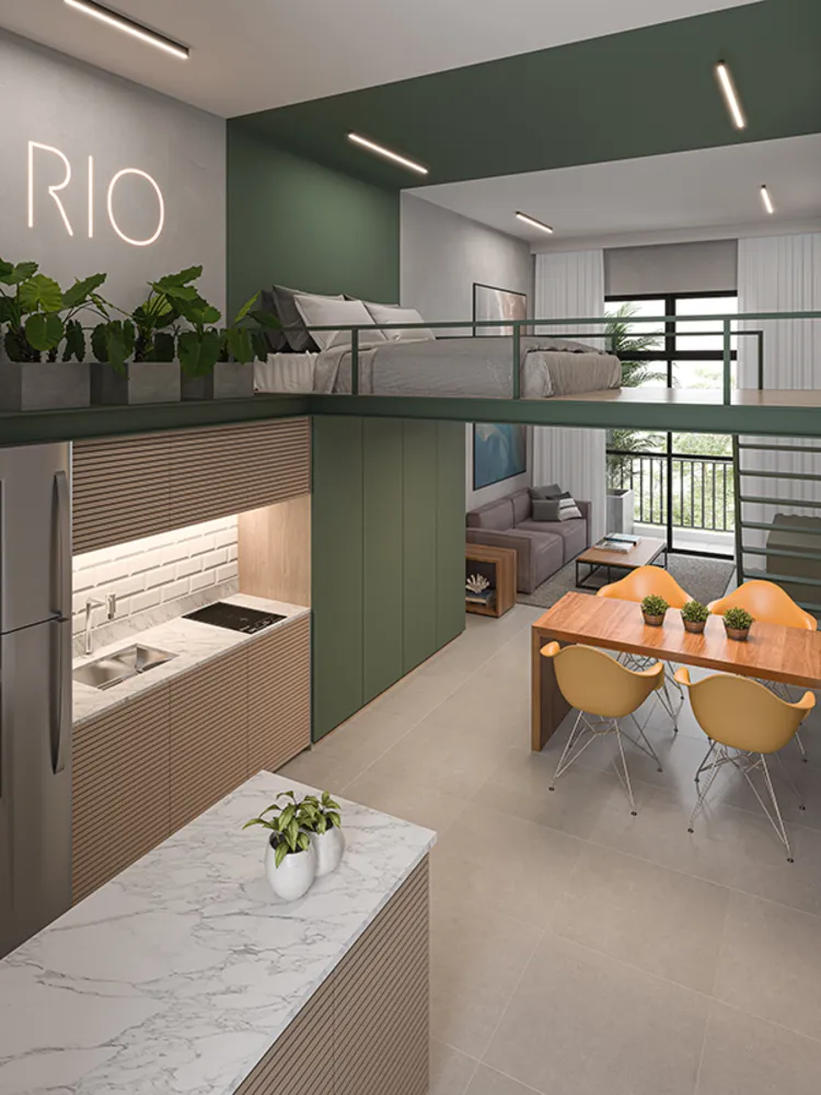 Apartamento, 1 quarto, 35 m² - Foto 42