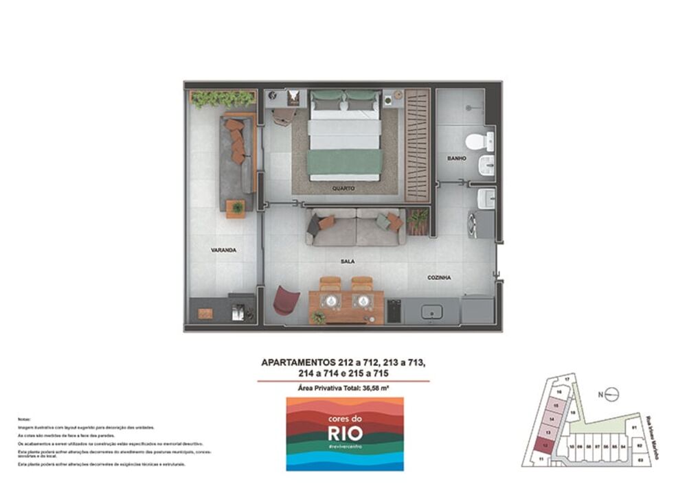 Apartamento, 1 quarto, 35 m² - Foto 29