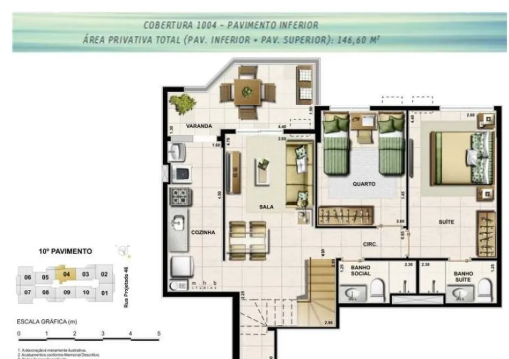 Apartamento, 3 quartos, 82 m² - Foto 42