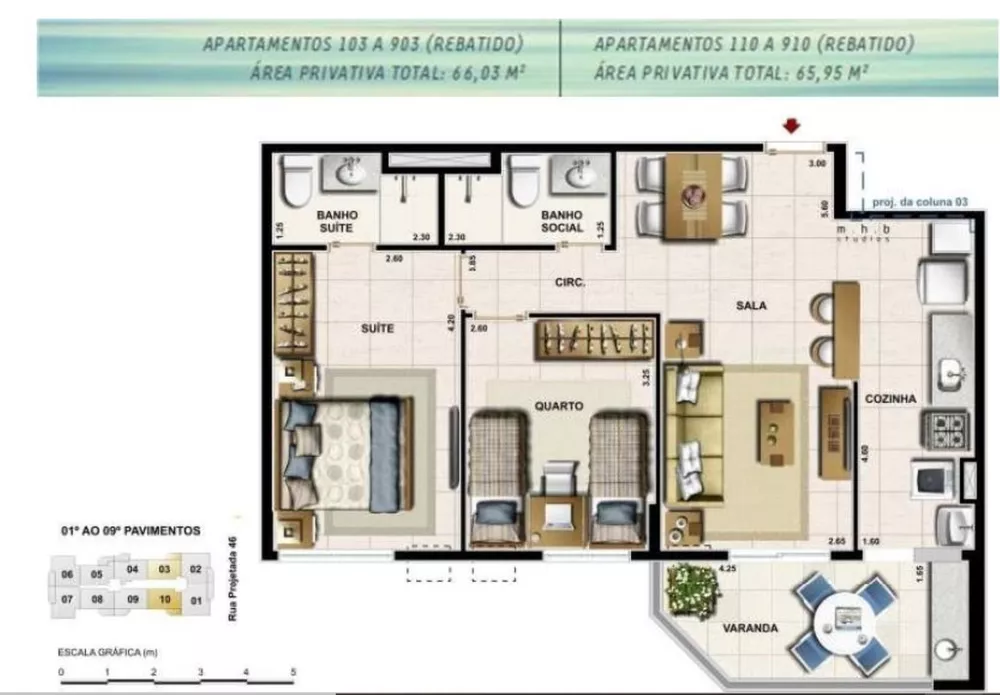Apartamento, 3 quartos, 82 m² - Foto 16