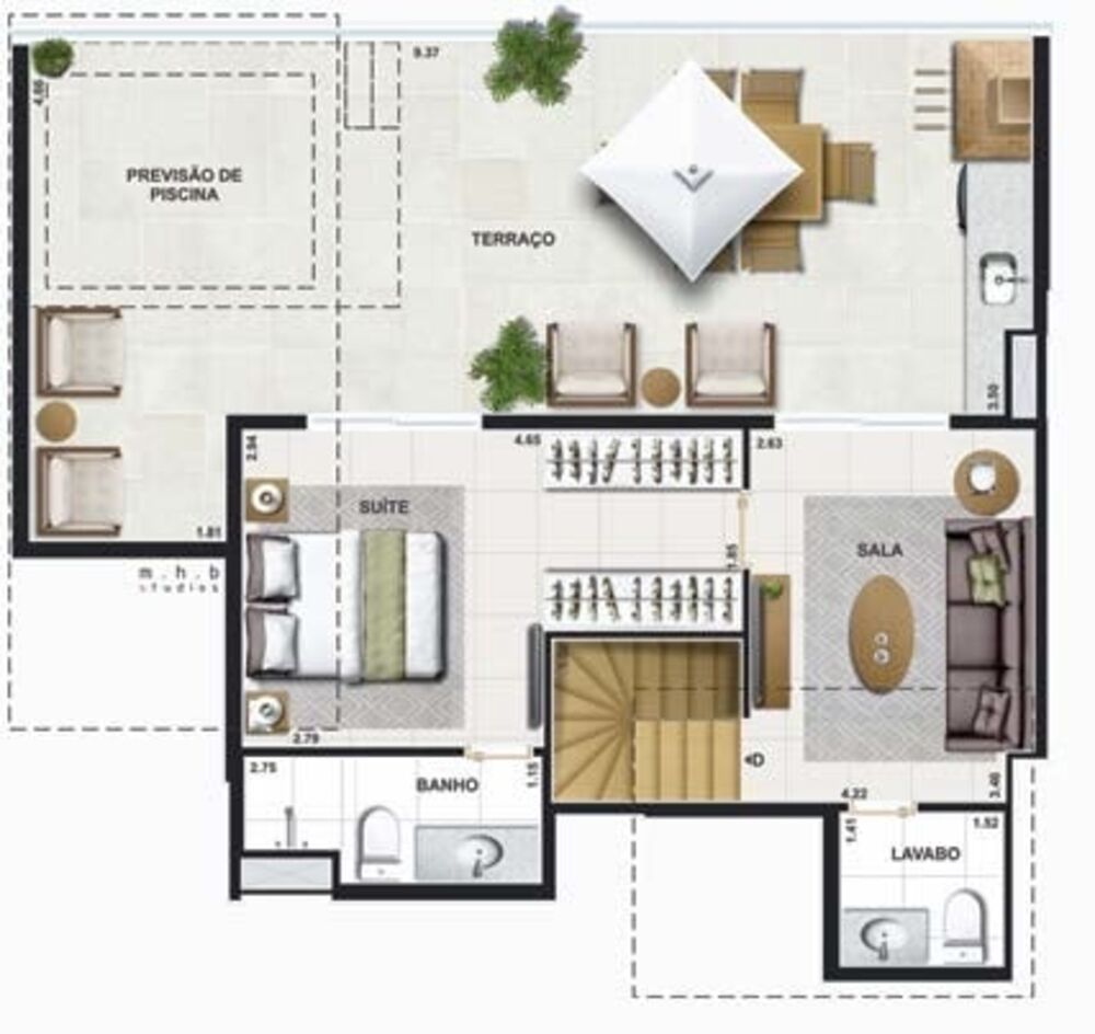 Apartamento, 2 quartos, 62 m² - Foto 39