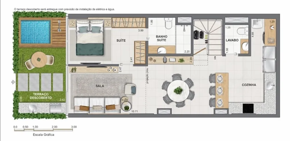 Apartamento, 1 quarto, 33 m² - Foto 50