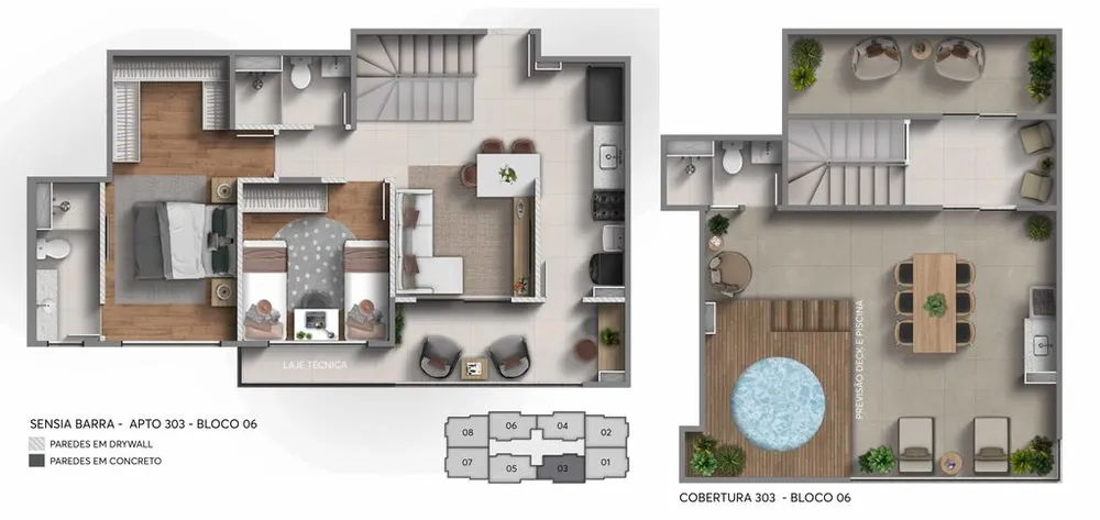 Apartamento, 3 quartos, 66 m² - Foto 51