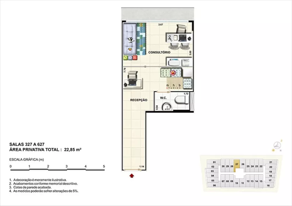 Sala-Conjunto, 21 m² - Foto 5