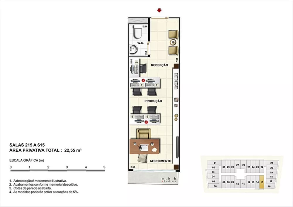 Sala-Conjunto, 21 m² - Foto 9