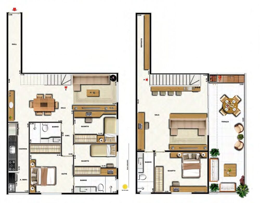 Apartamento, 3 quartos, 129 m² - Foto 49