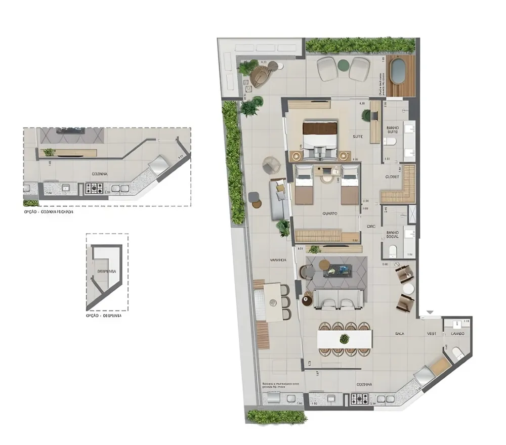 Apartamento, 4 quartos, 208 m² - Foto 64