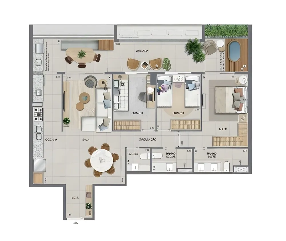 Apartamento, 4 quartos, 208 m² - Foto 60