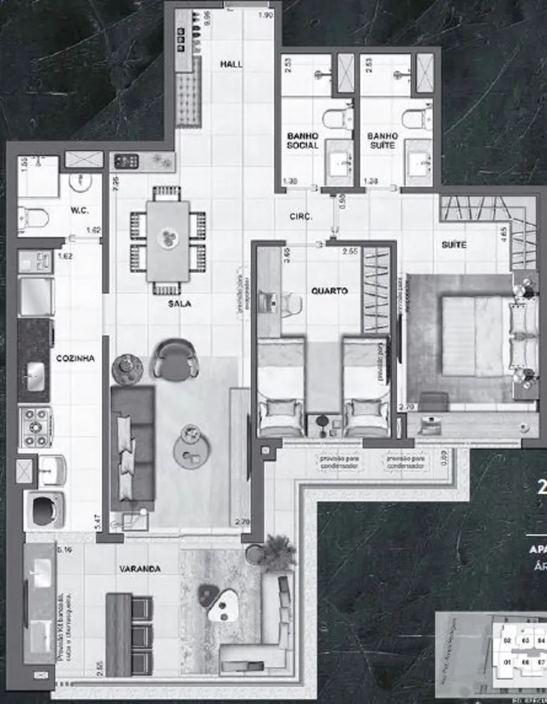 Apartamento, 3 quartos, 137 m² - Foto 29