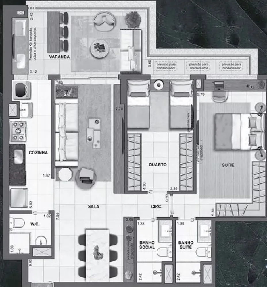 Apartamento, 3 quartos, 137 m² - Foto 25