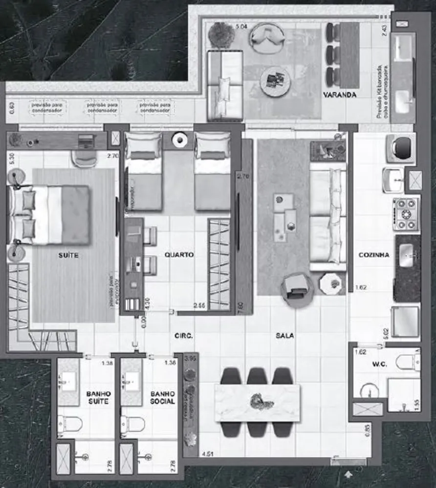 Apartamento, 3 quartos, 137 m² - Foto 30