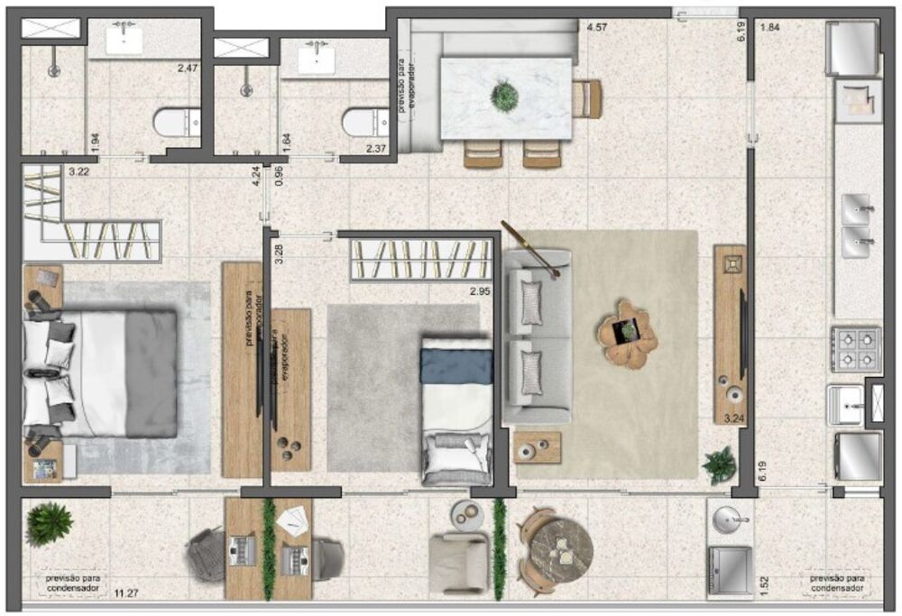 Apartamento à venda com 3 quartos, 179m² - Foto 33