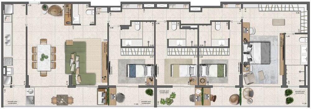 Apartamento à venda com 3 quartos, 179m² - Foto 40