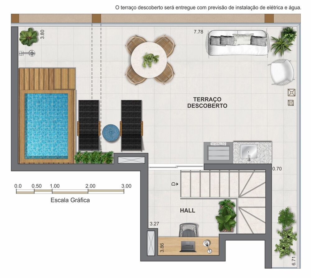 Apartamento à venda com 1 quarto, 47m² - Foto 8