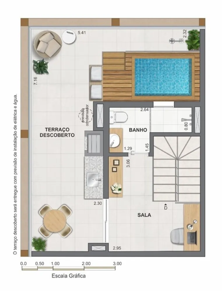 Cobertura, 1 quarto, 82 m² - Foto 69