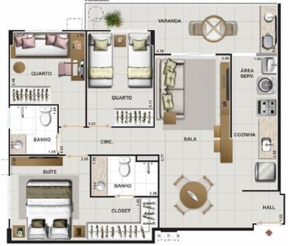 Cobertura à venda com 2 quartos, 129m² - Foto 22