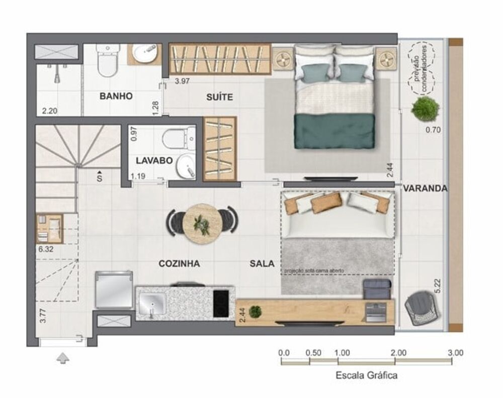 Apartamento, 2 quartos, 104 m² - Foto 12