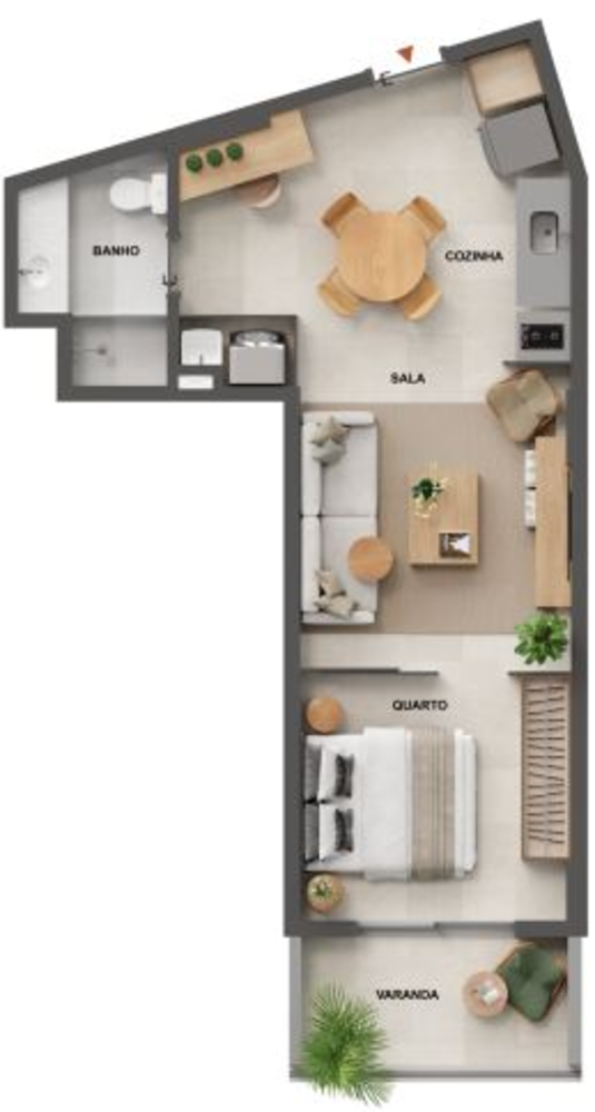 Apartamento, 1 quarto, 38 m² - Foto 25
