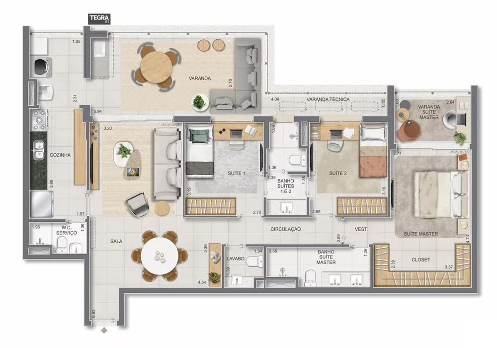 Cobertura, 4 quartos, 365 m² - Foto 60