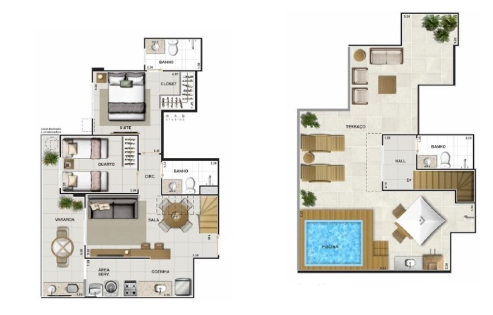 Cobertura à venda com 2 quartos, 112m² - Foto 31