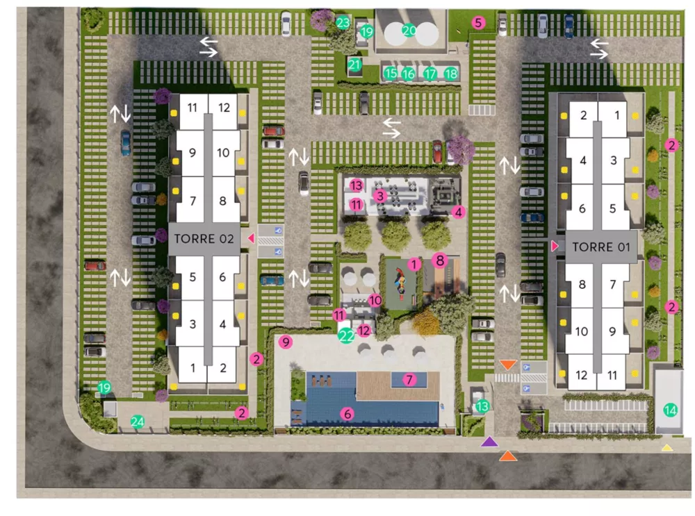 Apartamento, 2 quartos, 40 m² - Foto 15