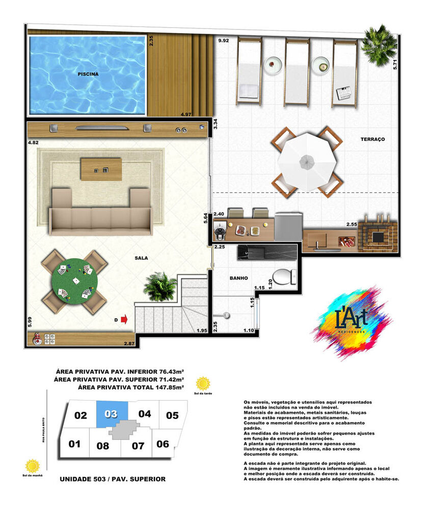 Cobertura à venda com 2 quartos, 140m² - Foto 29