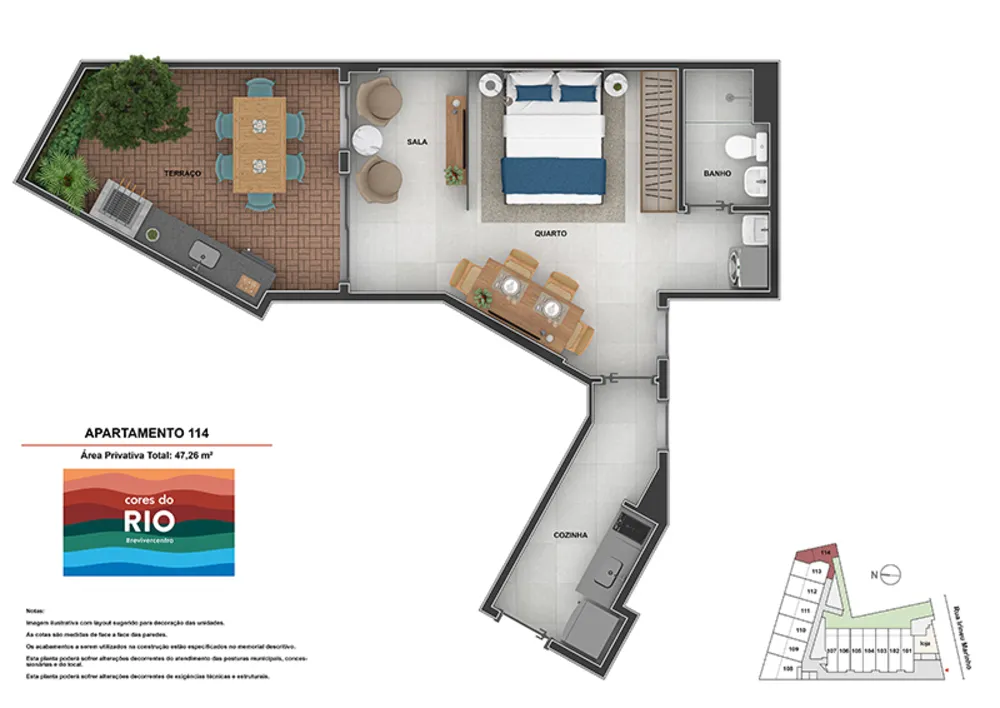Apartamento, 1 quarto, 36 m² - Foto 67
