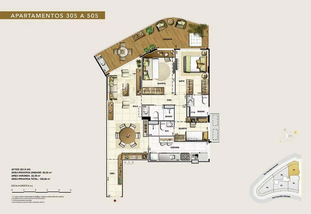 Apartamento, 2 quartos, 116 m² - Foto 14