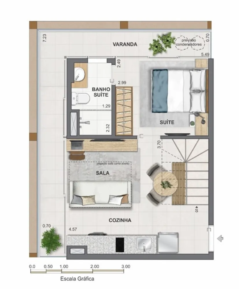 Apartamento, 2 quartos, 119 m² - Foto 93