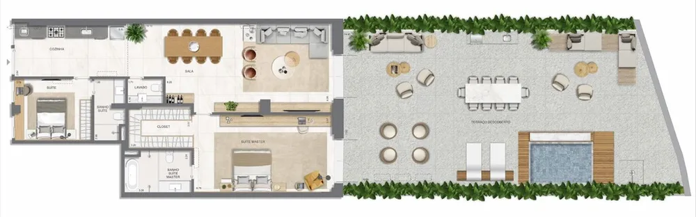 Apartamento, 3 quartos, 131 m² - Foto 169