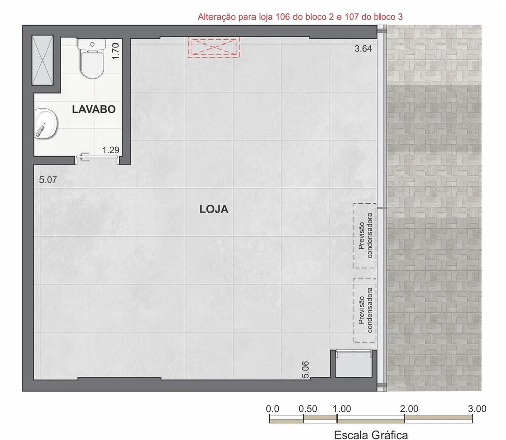Loja-Salão à venda, 49m² - Foto 3