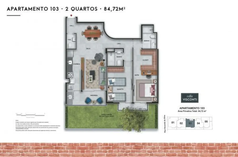 Apartamento, 2 quartos, 84 m² - Foto 47