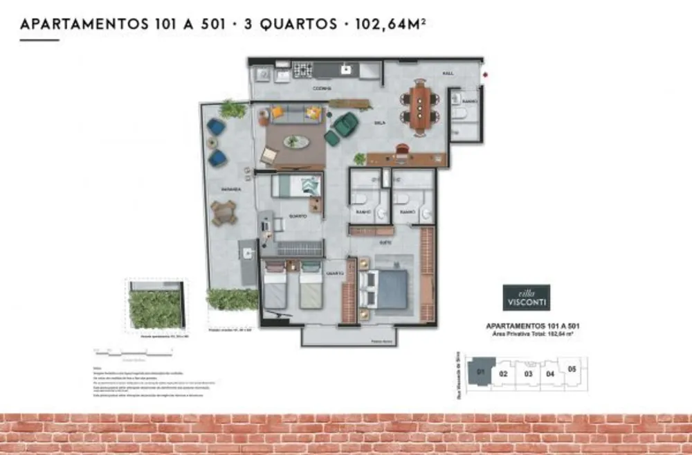 Apartamento, 2 quartos, 84 m² - Foto 50