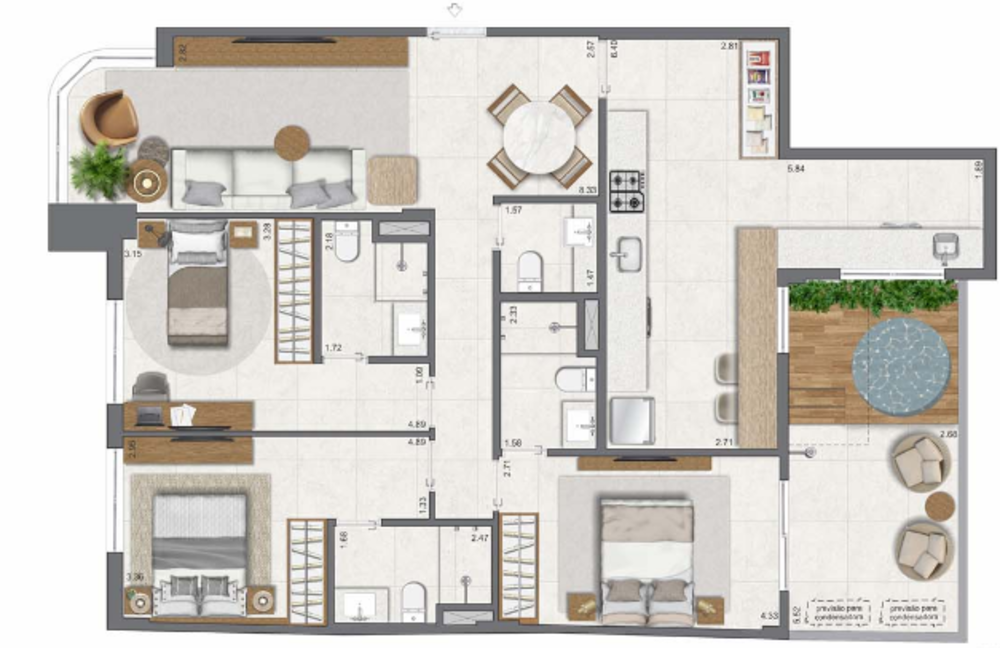 Apartamento, 3 quartos, 83 m² - Foto 26