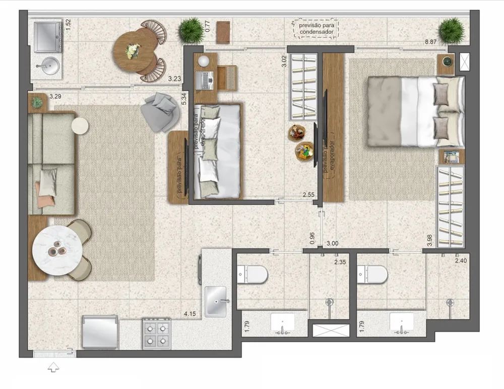 Apartamento, 1 quarto, 27 m² - Foto 29