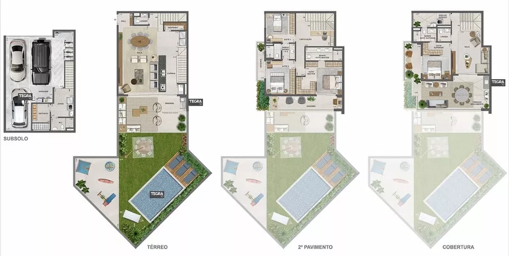 Casa de Condomínio, 3 quartos - Foto 36