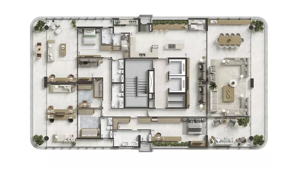 Apartamento, 3 quartos, 172 m² - Foto 8