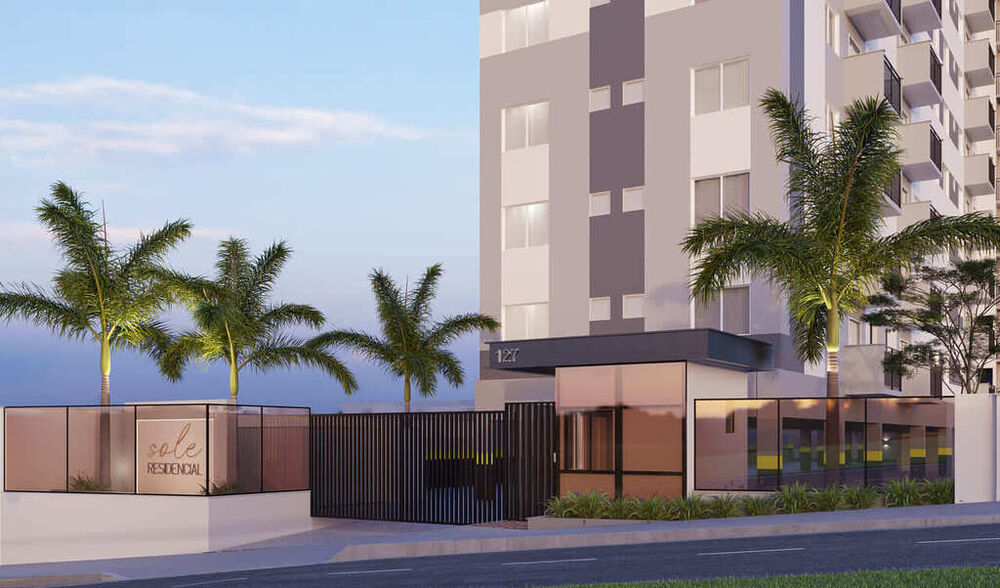Apartamento à venda com 1 quarto, 33m² - Foto 2